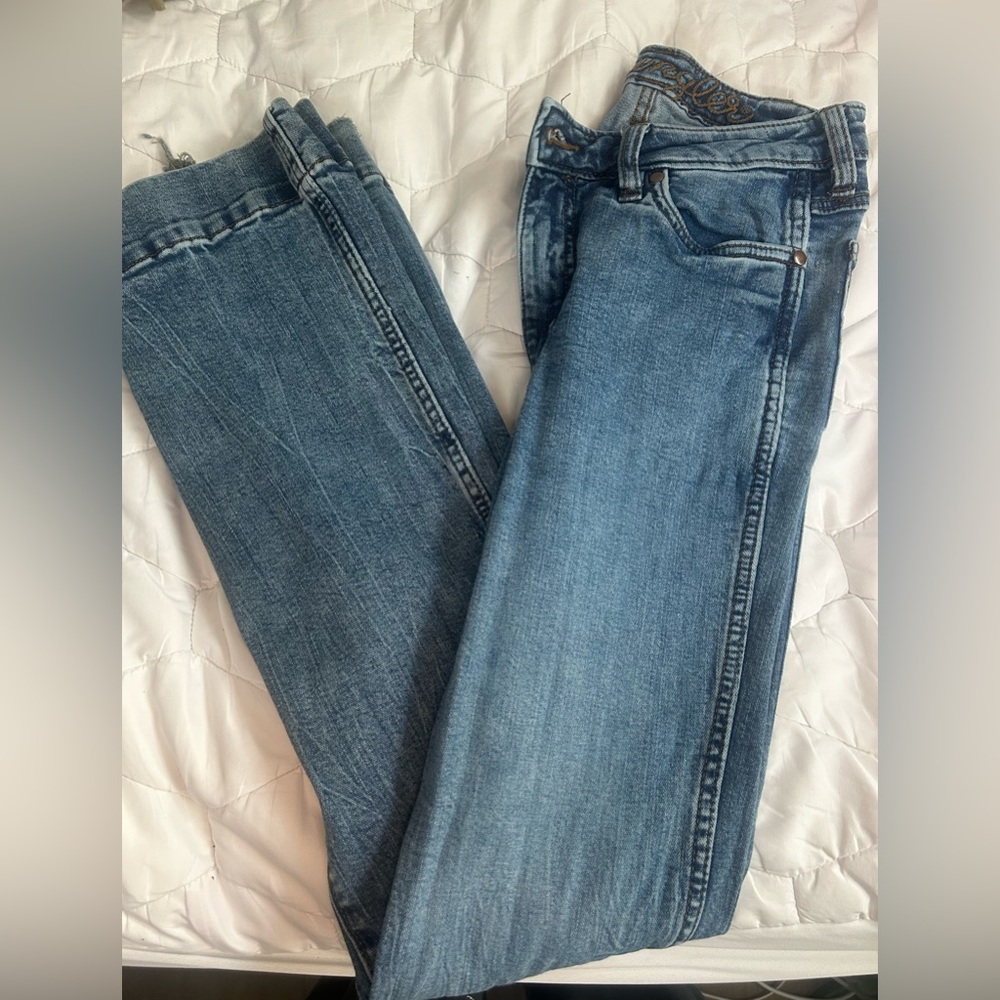 Wrangler Women's Boot Cut Jeans - Light Blue